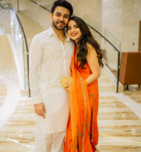 Saboor Aly, Ali Ansari Shine At Dubai Mehndi With Their Stylish Presence