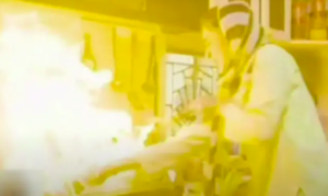 Yumna Zaidi Escapes Drama Set Fire